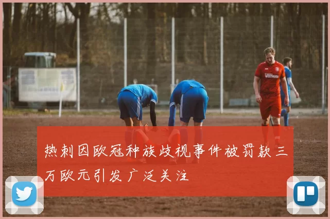热刺因欧冠种族歧视事件被罚款三万欧元引发广泛关注